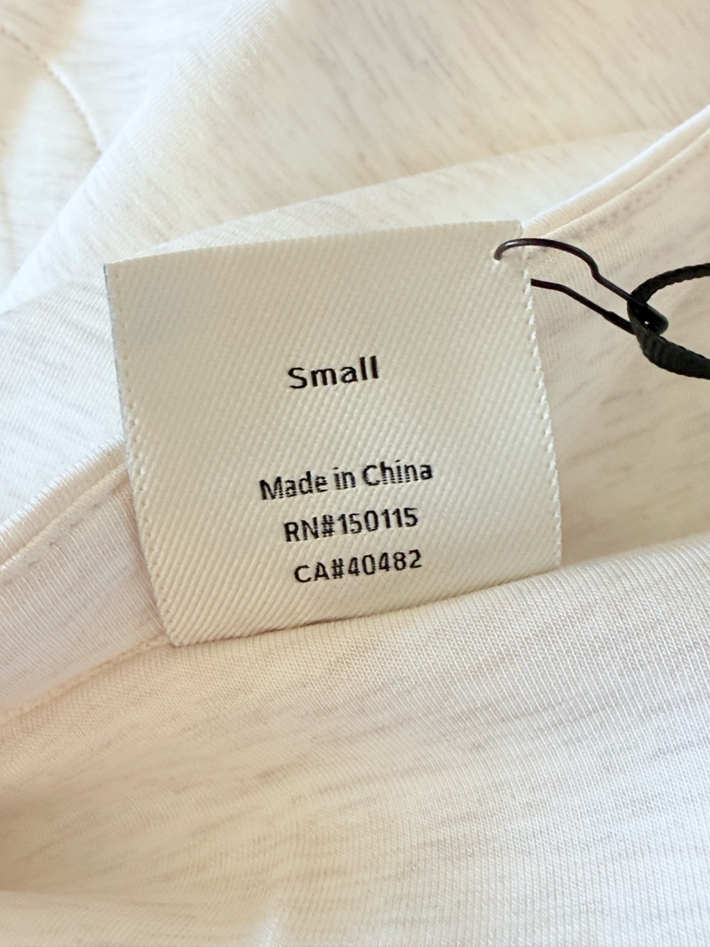 VARLEY Magnolia Half Zip Tank 2.0 Ivory Marl Size S NEW - Picture 11 of 12